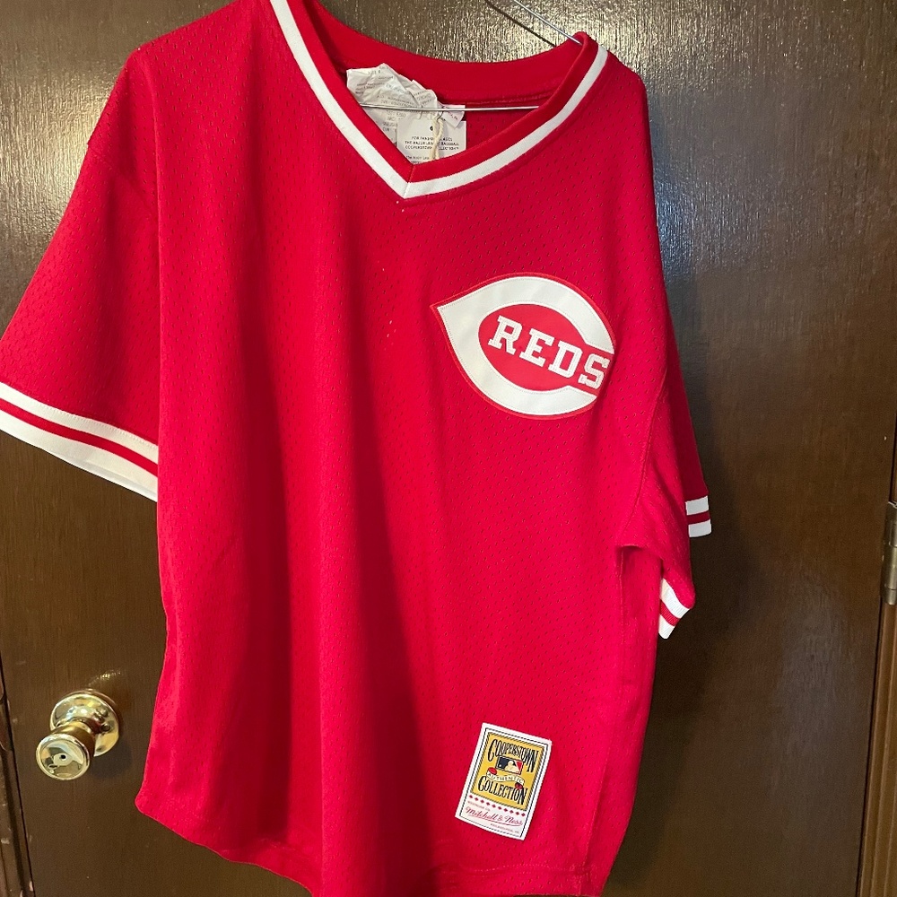 Reds cooperstown jersey